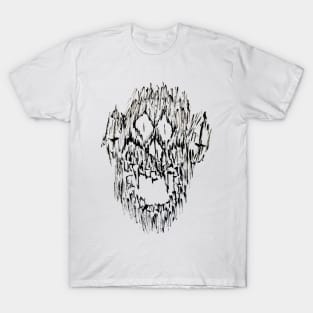 Hell Monkey - White/Gray T-Shirt